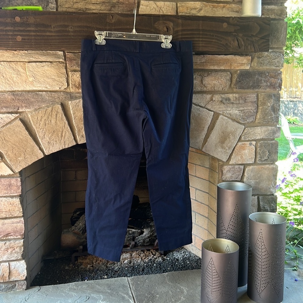 Banana republic, Sloan size 14, ankle pants and dark blue - Picture 2 of 6
